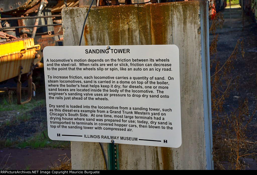 Sanding Tower description